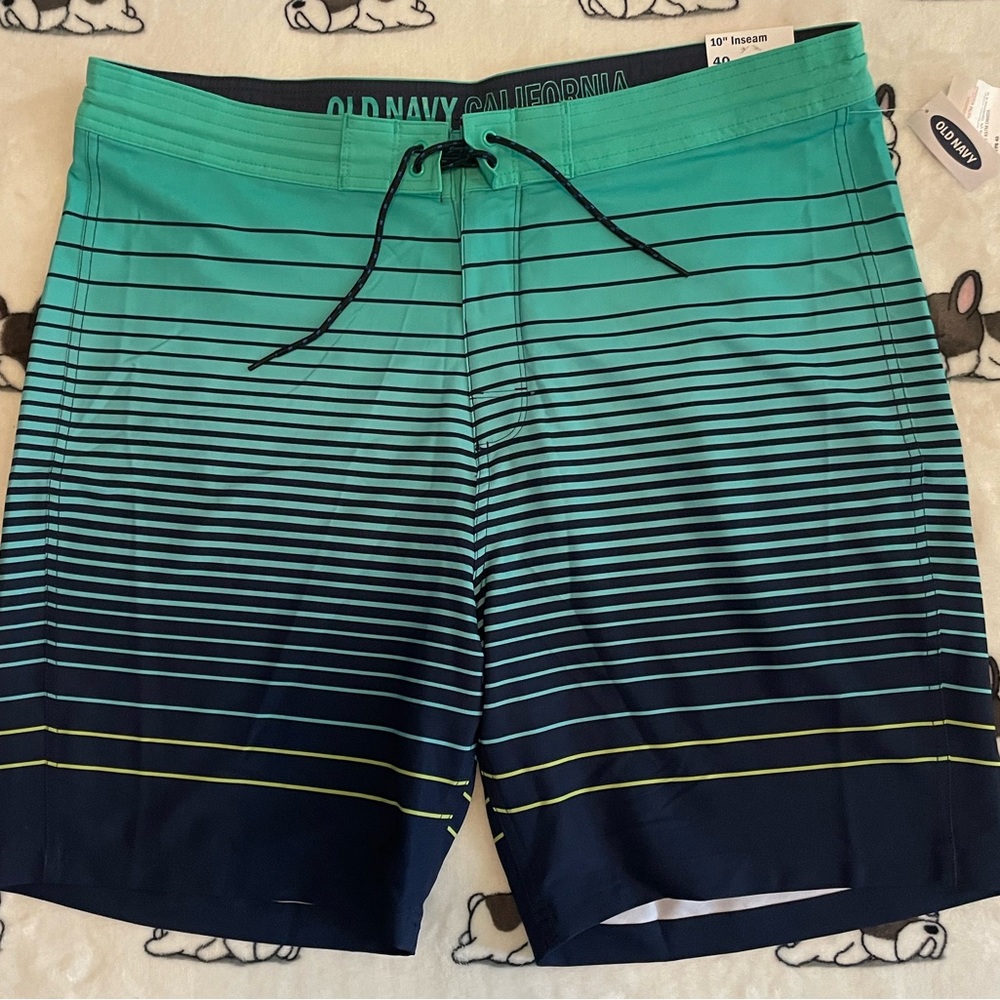 NWT Mens old navy board shorts